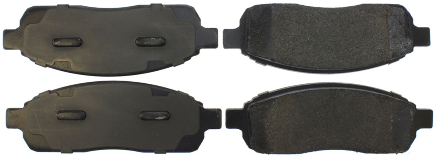 Front StopTech 308.10110 Brake Pads with Shims and Hardware Street