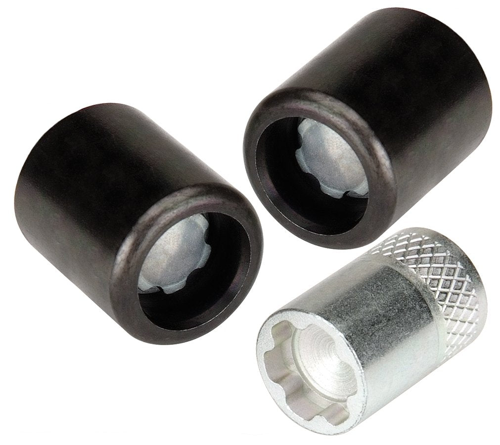 Jeep Wrangler YJ Door Locks McGard 76059 Black (Set of 2), 2 Locks / 1 Key