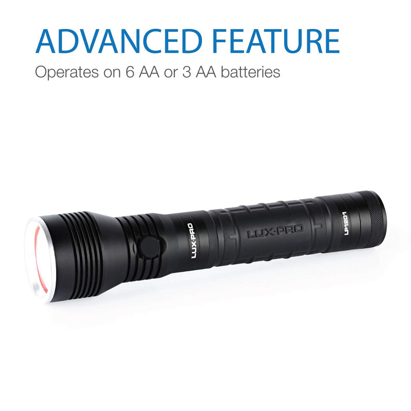 1000 Lumen LUXPRO Extremely Bright LED Handheld Flashlight, LP1201