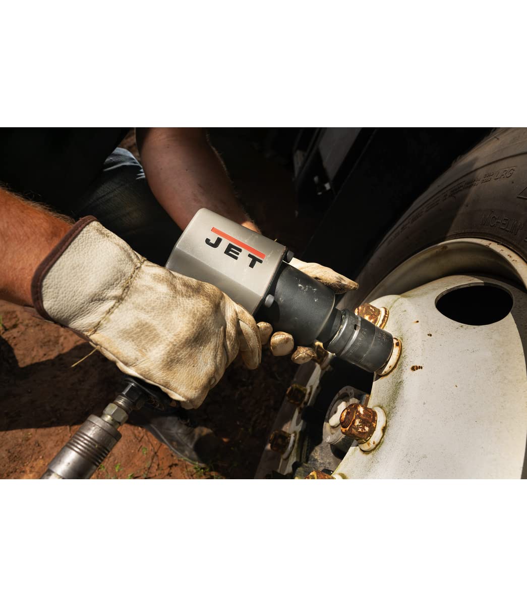 3/8-Inch JET Compact Impact Wrench, 500 ft-lbs, 10000 RPM (Model JAT-106)