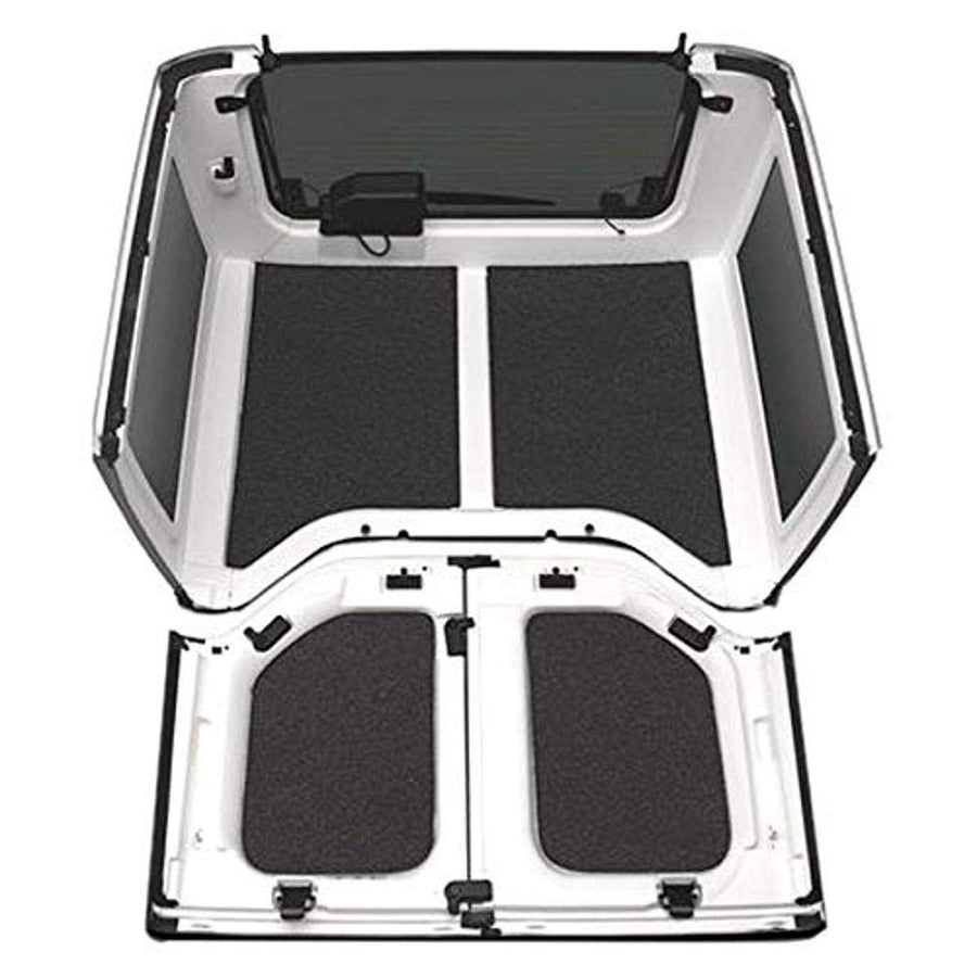 Jeep HeadLiner BedRug | Fits 2019 - 2026 Jeep JL 2-Dr, 4 pcs. | Charcoal Grey, HLJL182DRK