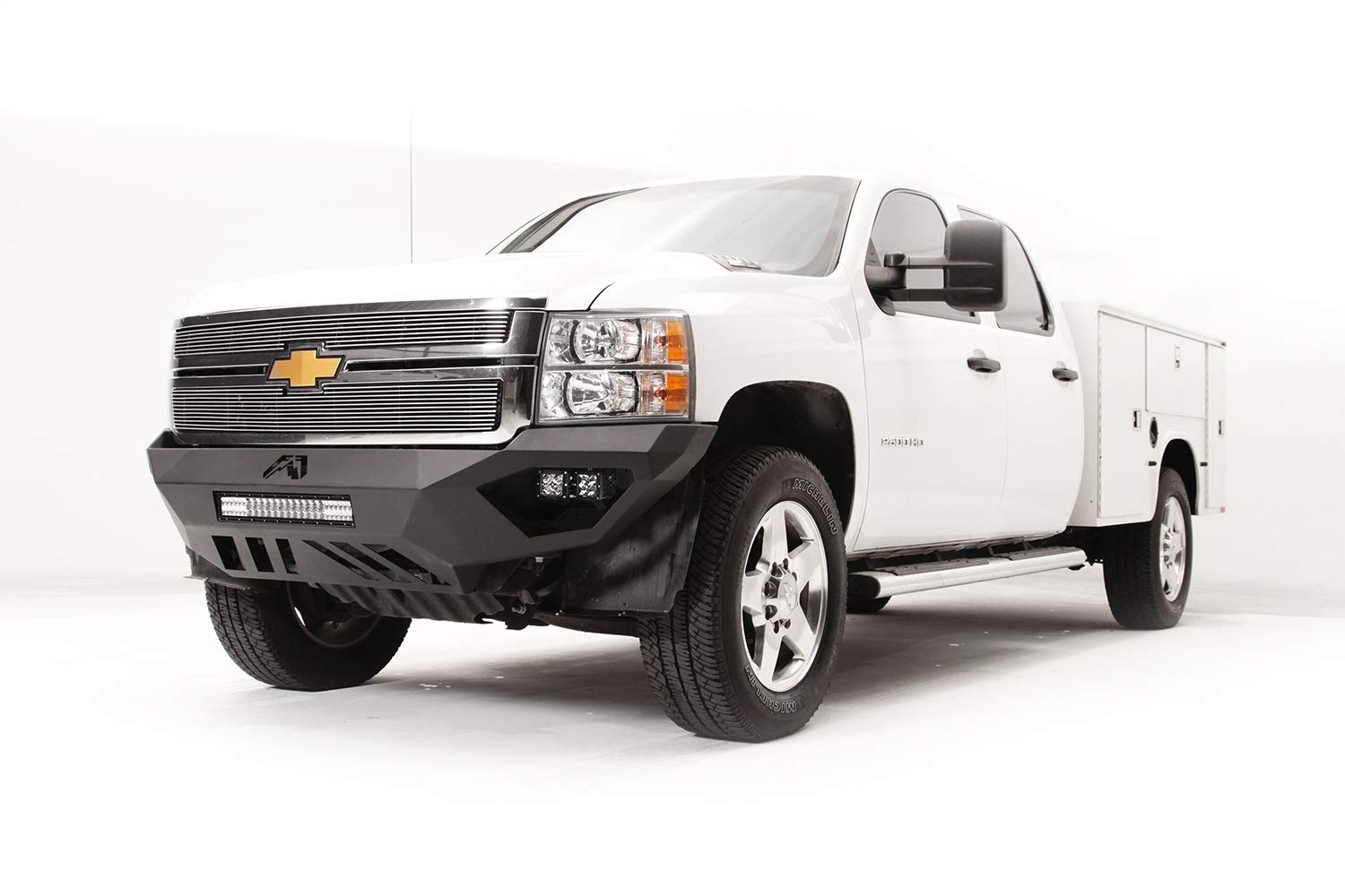Vengeance Front Bumper 11-14 Chevy Hd with No Guard Bare Bare Steel