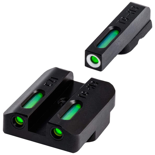 TruGlo Fiber Optic and TFK Tritium Handgun Pistol Laser Sight Accessories with Front Focus Lock, Fortress Finish Protection for CZ 75
