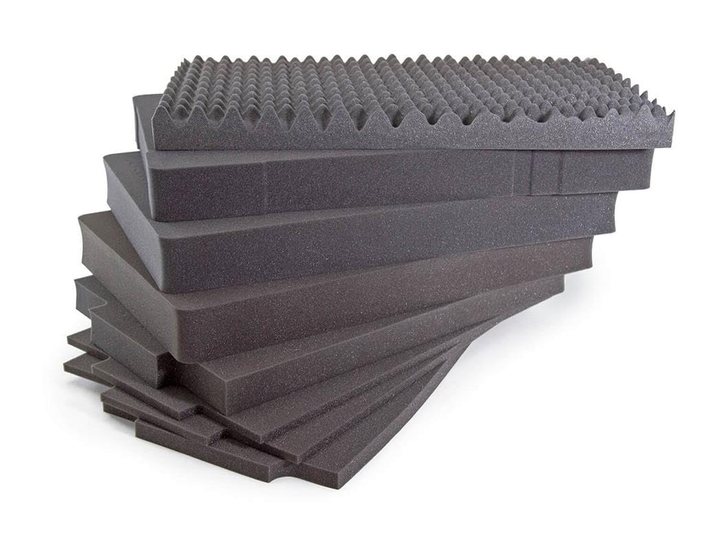 6-Part NANUK Cubed Foam Inserts for 975 Hard Case