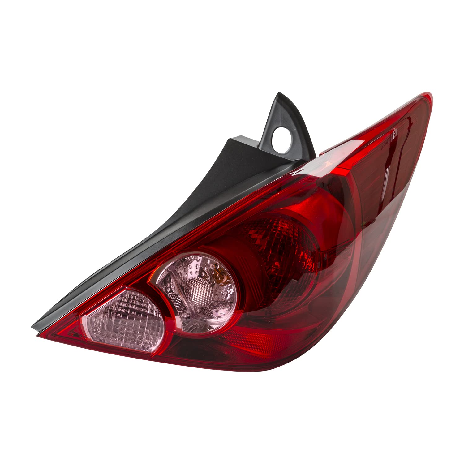 Right TYC Tail Light Assembly Compatible with 2007-2012 Nissan Versa