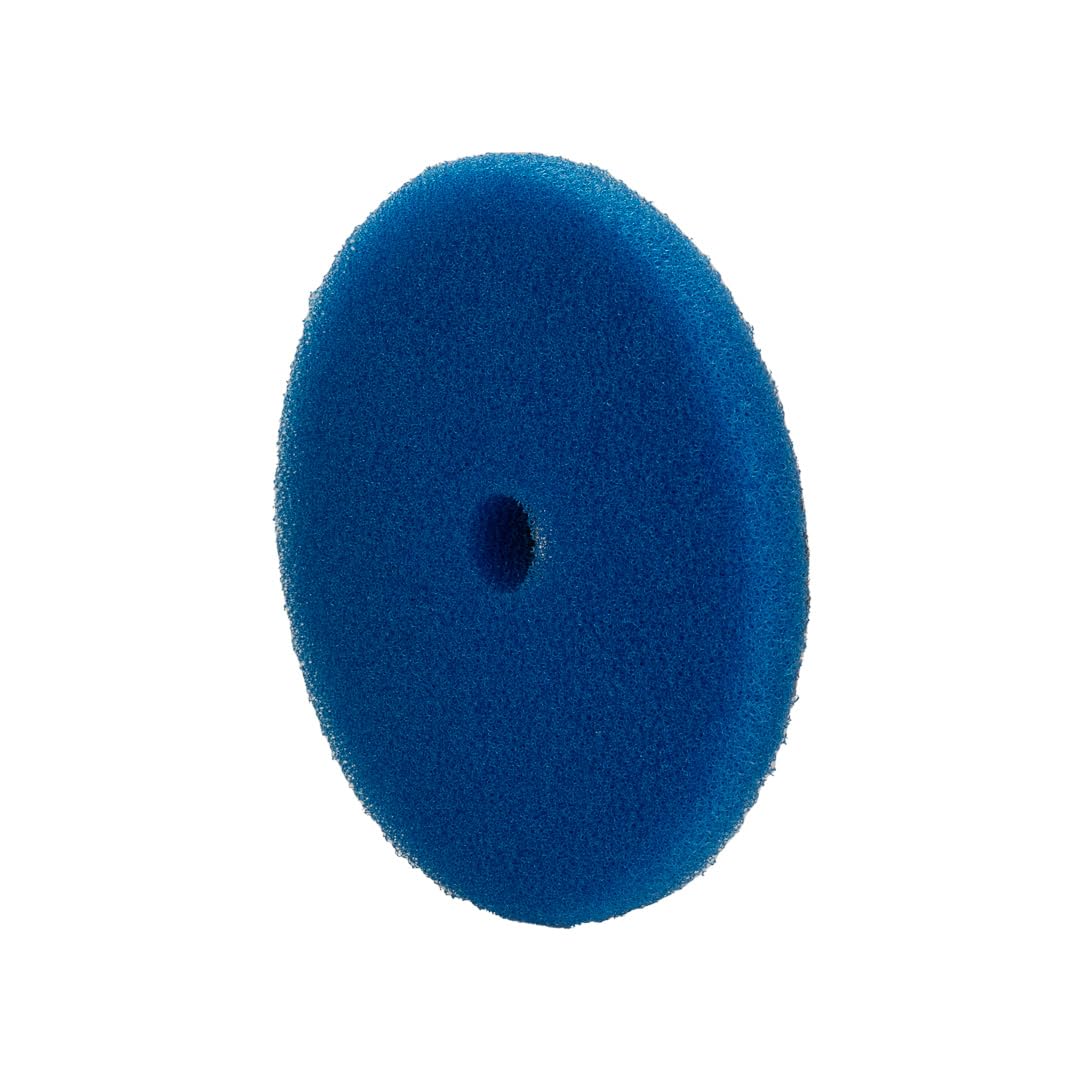 6" Maxshine Universal Blue Heavy Cutting Foam Pad – Professional Detailing Pad for Cutting, Polishing & Finishing – Bendable, Washable & Reusable – Hook & Loop Backing