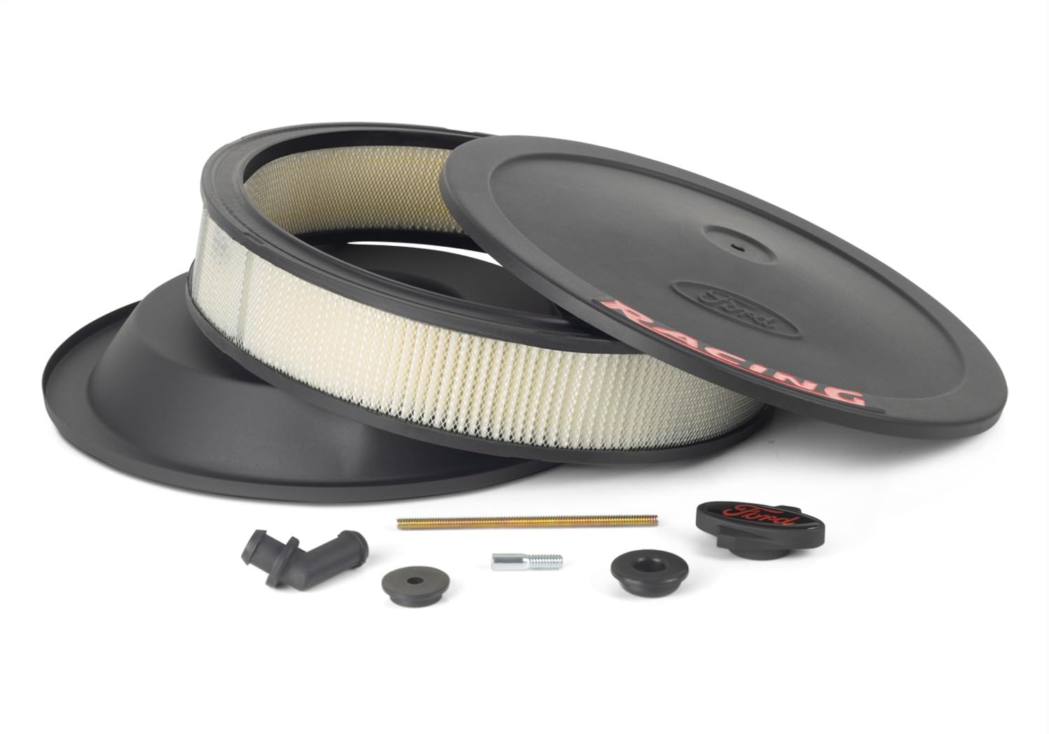 13in Dia Ford Air Cleaner Kit Black
