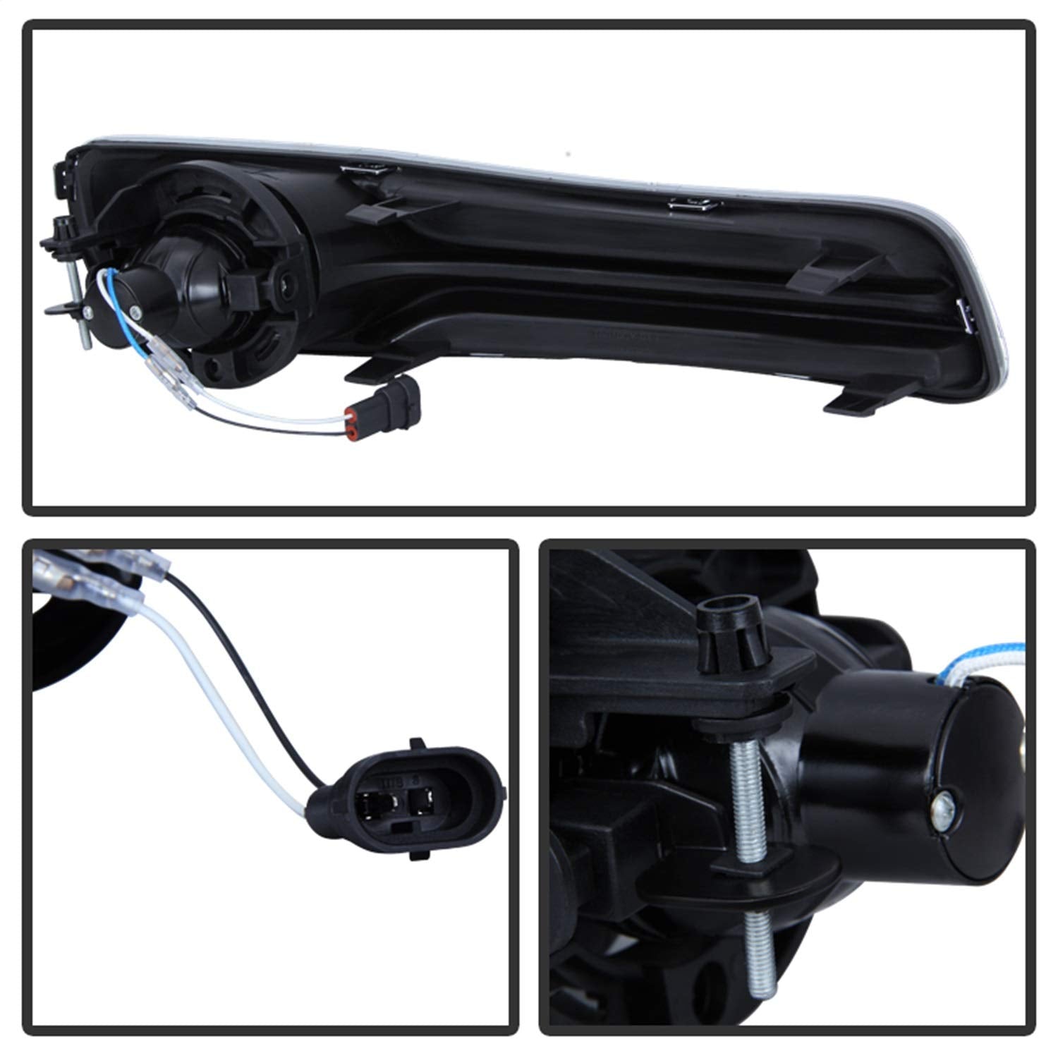 Chrysler 300 Spyder 2011-2014 (Won‘t Fit SRT-8 Models) OEM Fog Light W/Universal Switch- Clear