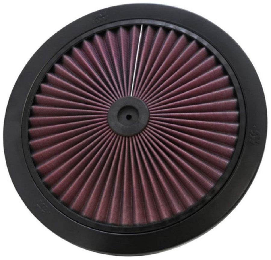 K&N X-Stream Filter: High Performance, Premium, Washable, Replacement Engine Top Filter: Filter Height: 1 In, Shape: Round Lid, 66-1401