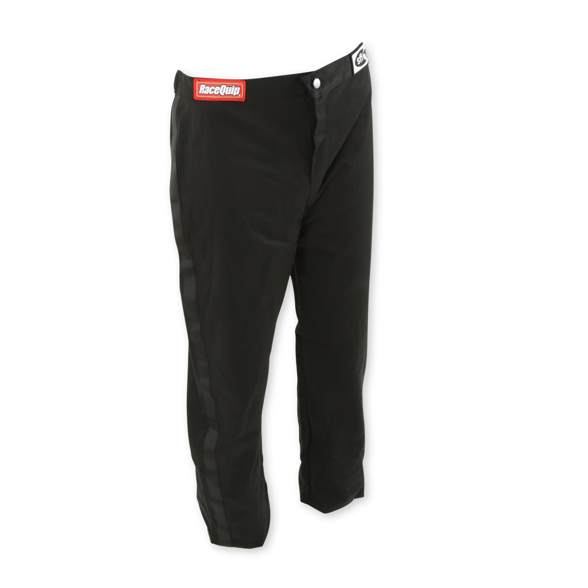 RaceQuip Fire Suit Racing Driver Pants Single Layer SFI 3.2A/ 1 Black Junior Small 1970092