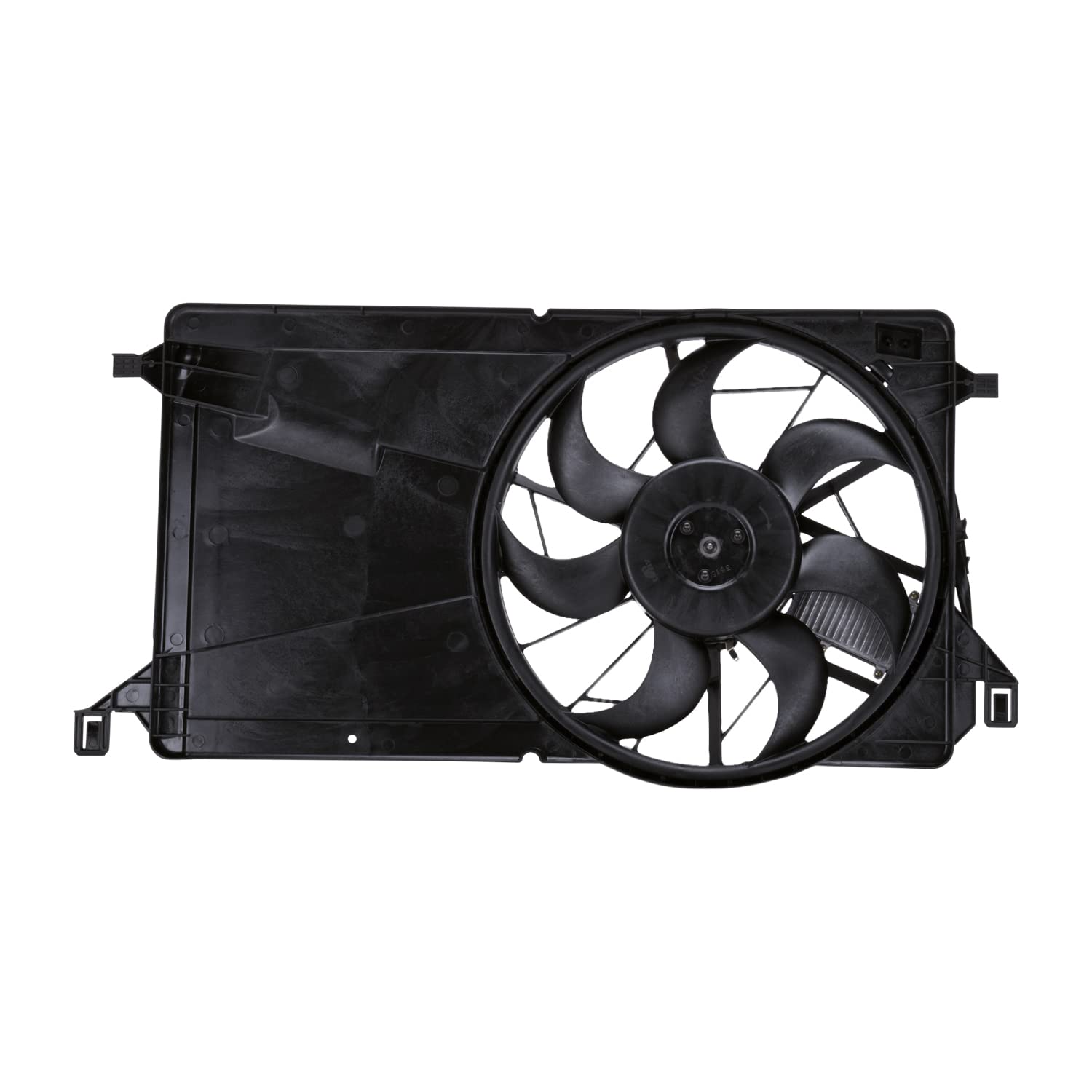 Cooling Fan Assembly TYC 621270 Compatible with 2004-2009 Mazda Mazda3, Black