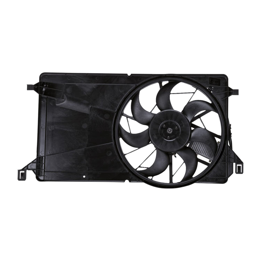 Cooling Fan Assembly TYC 621270 Compatible with 2004-2009 Mazda Mazda3, Black