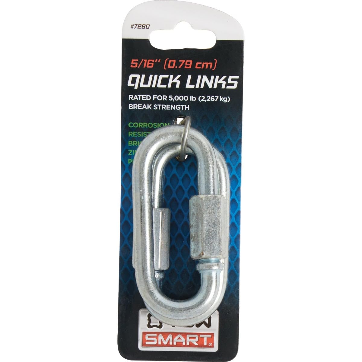 Chrome Plated Reese Towpower Steel 1.2 in. Quick Link