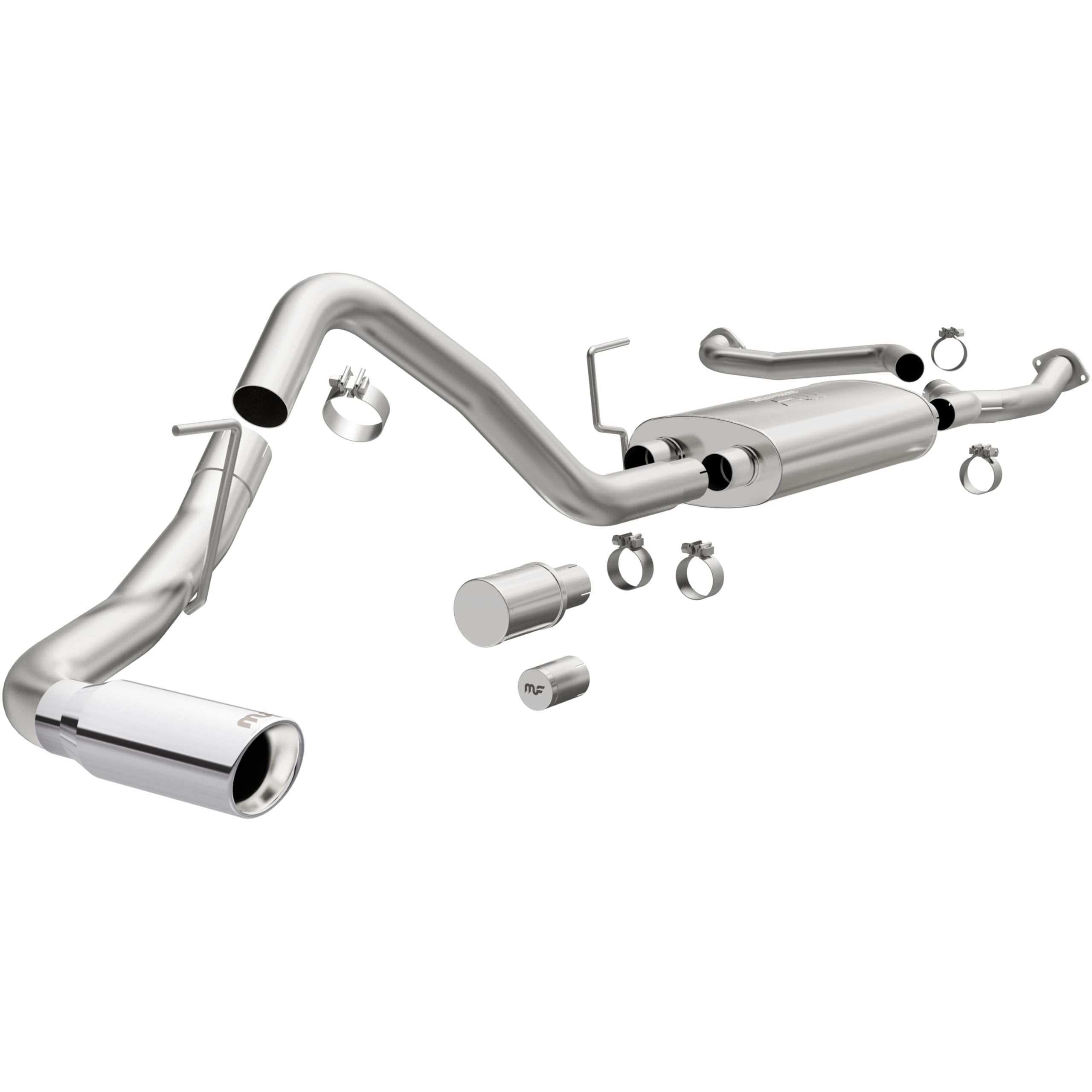 MagnaFlow Exhaust Performance System 19574: Cat-Back, Street Series, Compatible with 2022-2024 Nissan Frontier, Single Passenger Side Rear Exit Style