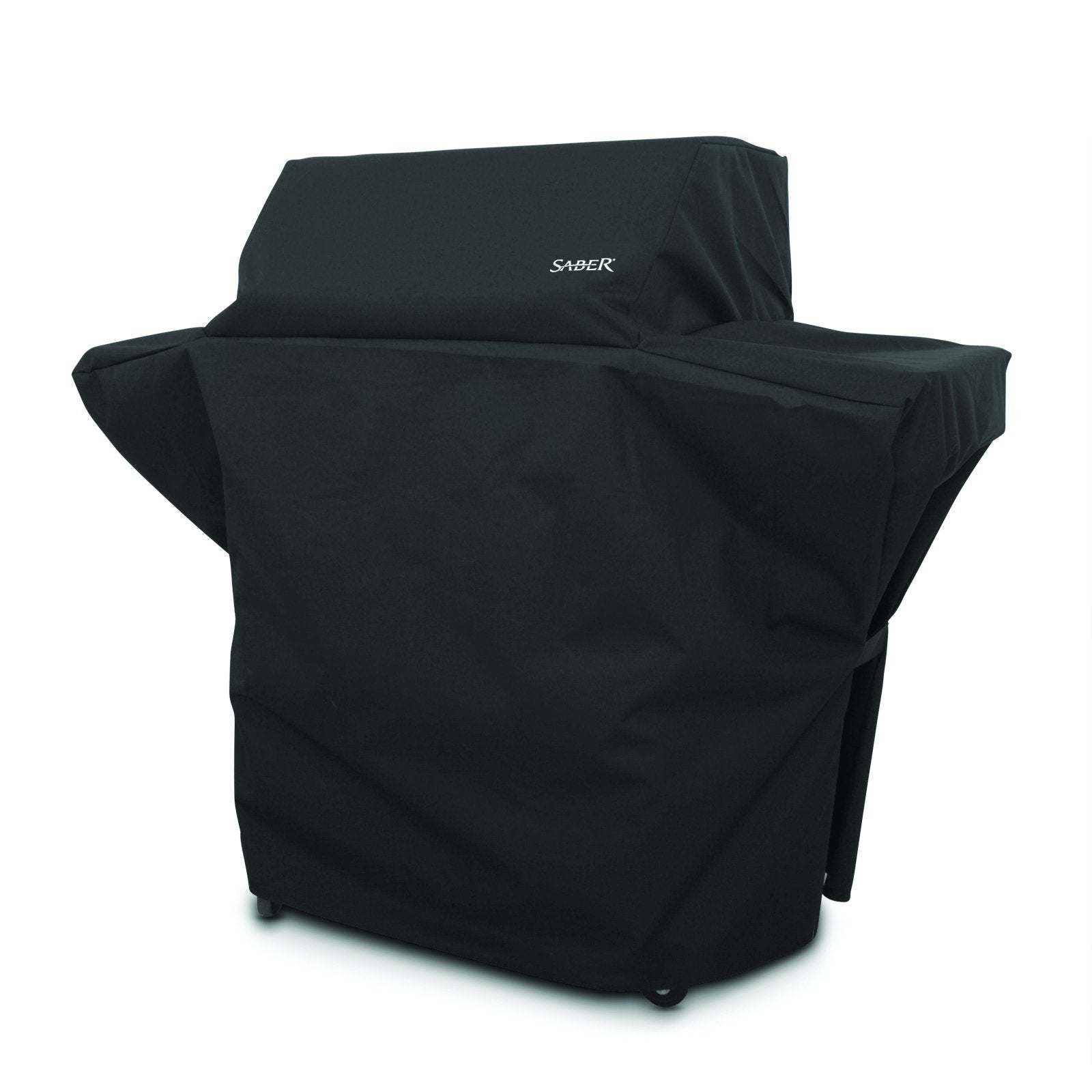 Saber Black Char-Broil Grill Cover 57.5 in. W x 26 in. D x 48 in. H For Fits 500 Size Saber Gril