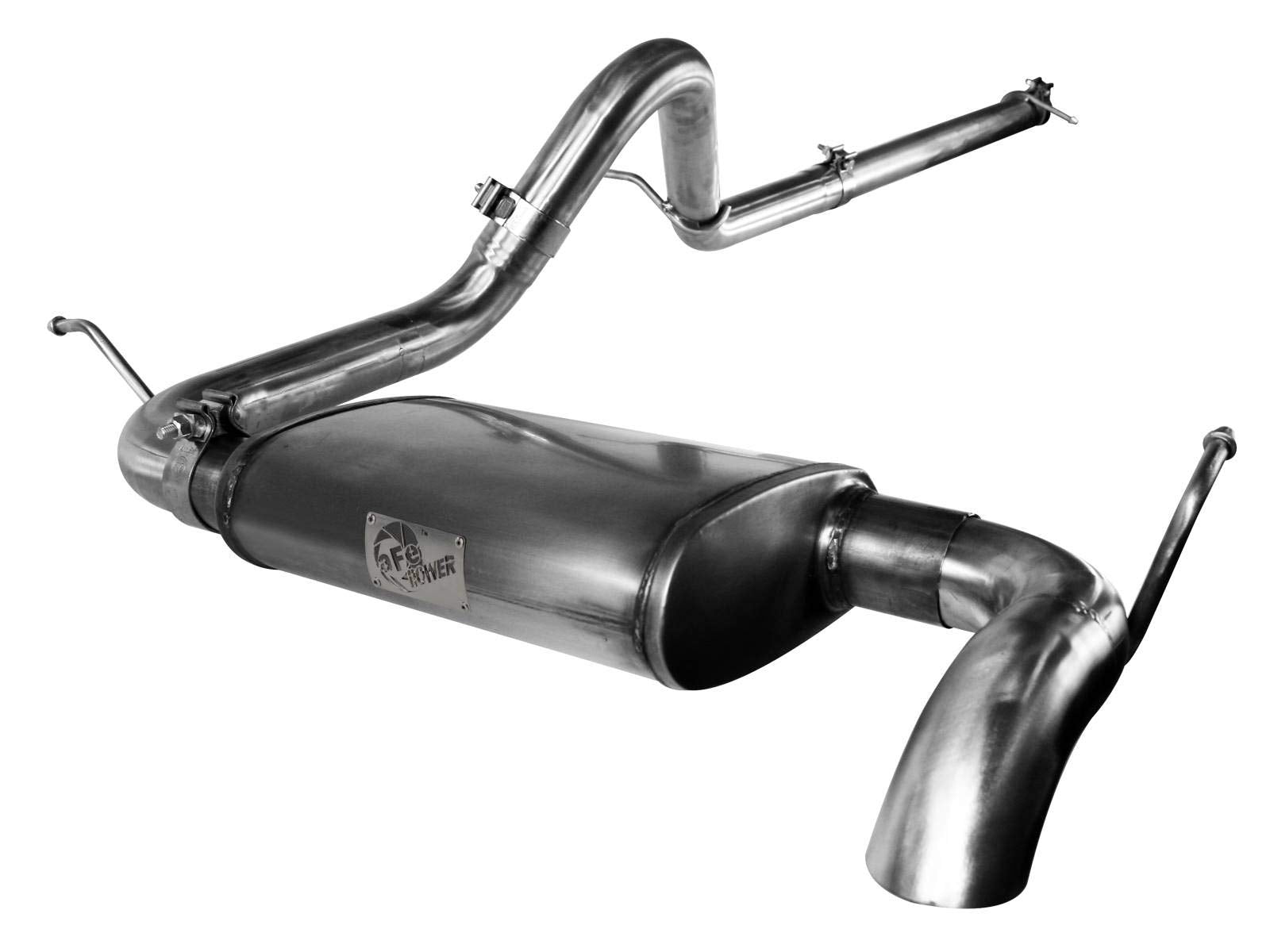 aFe Mach Force XP 49-46208 2.5" Cat-Back Exhaust System for Jeep Wrangler 2-Door V6 3.8L