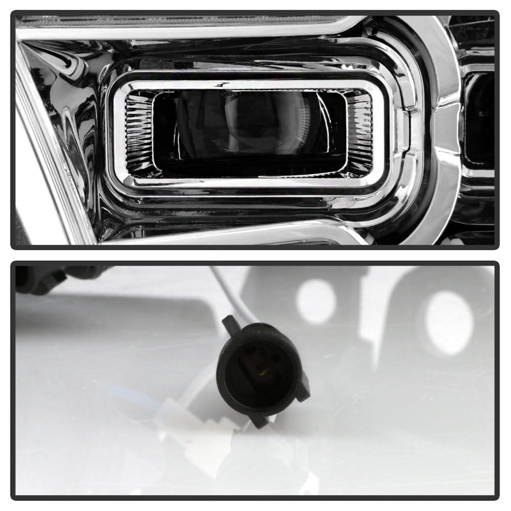 Akkon - Projector Headlights (PRO-JH-DR19-FLED-C) Xtune