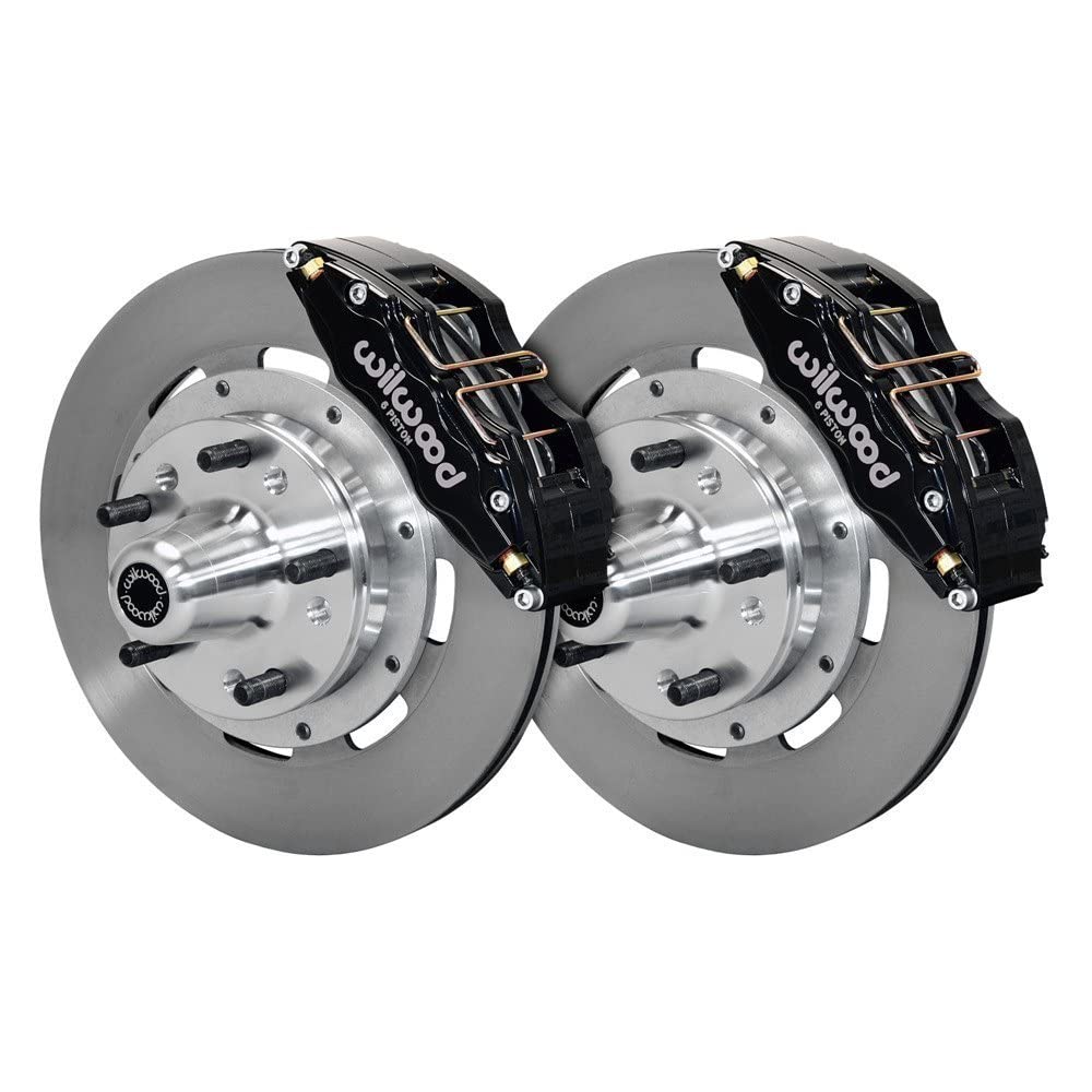 Front Hub Kit DP6A,12.19",Drilled,Red