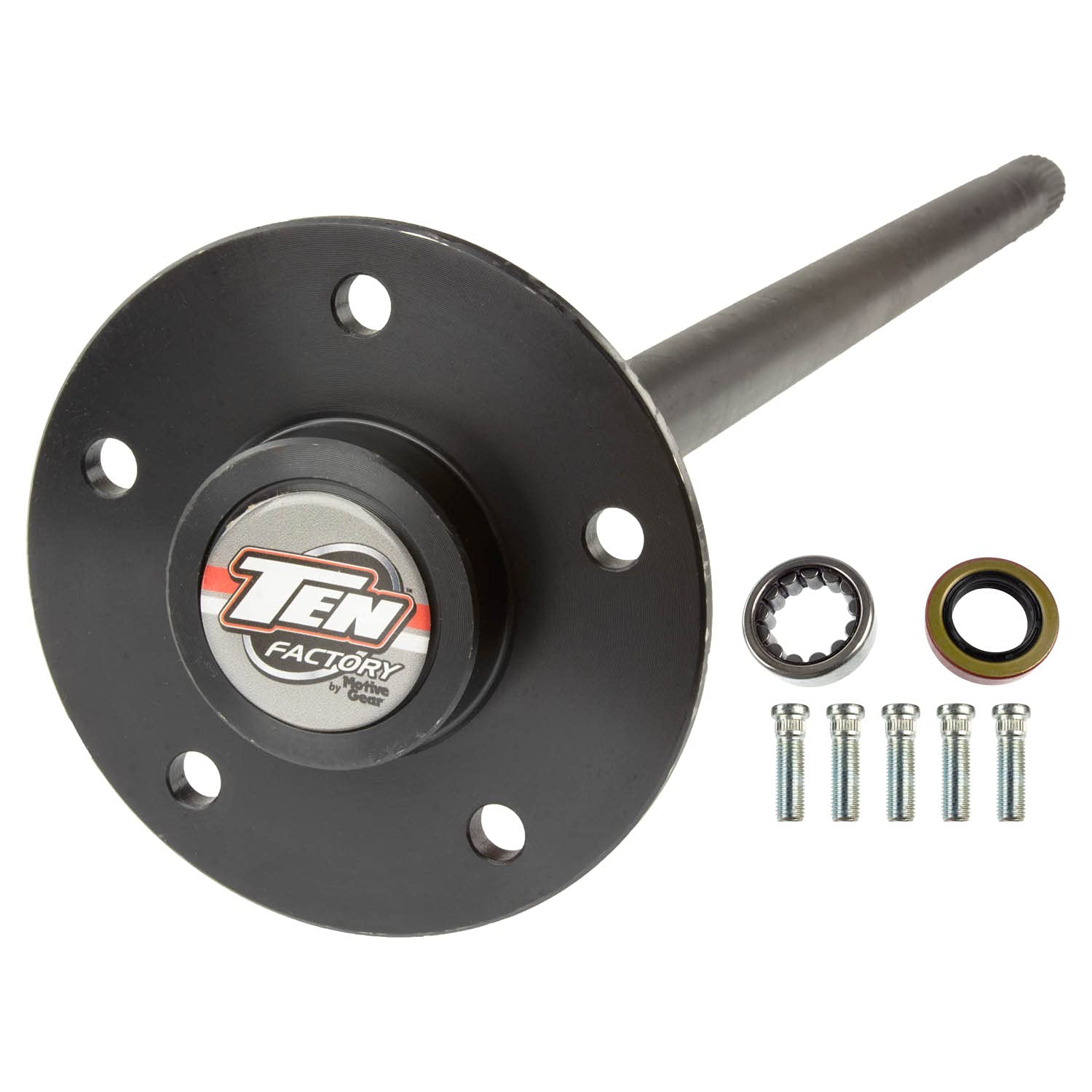MG27126 TEN Factory Drive Axle Shaft Assembly for GM 7.625", 28 Spline, 5x4.75 Bolt Pattern, Shaft Length 30.31" - Fits Chevrolet Camaro/Pontiac Firebird (1990-1992), Replaces: Alloy USA 17126