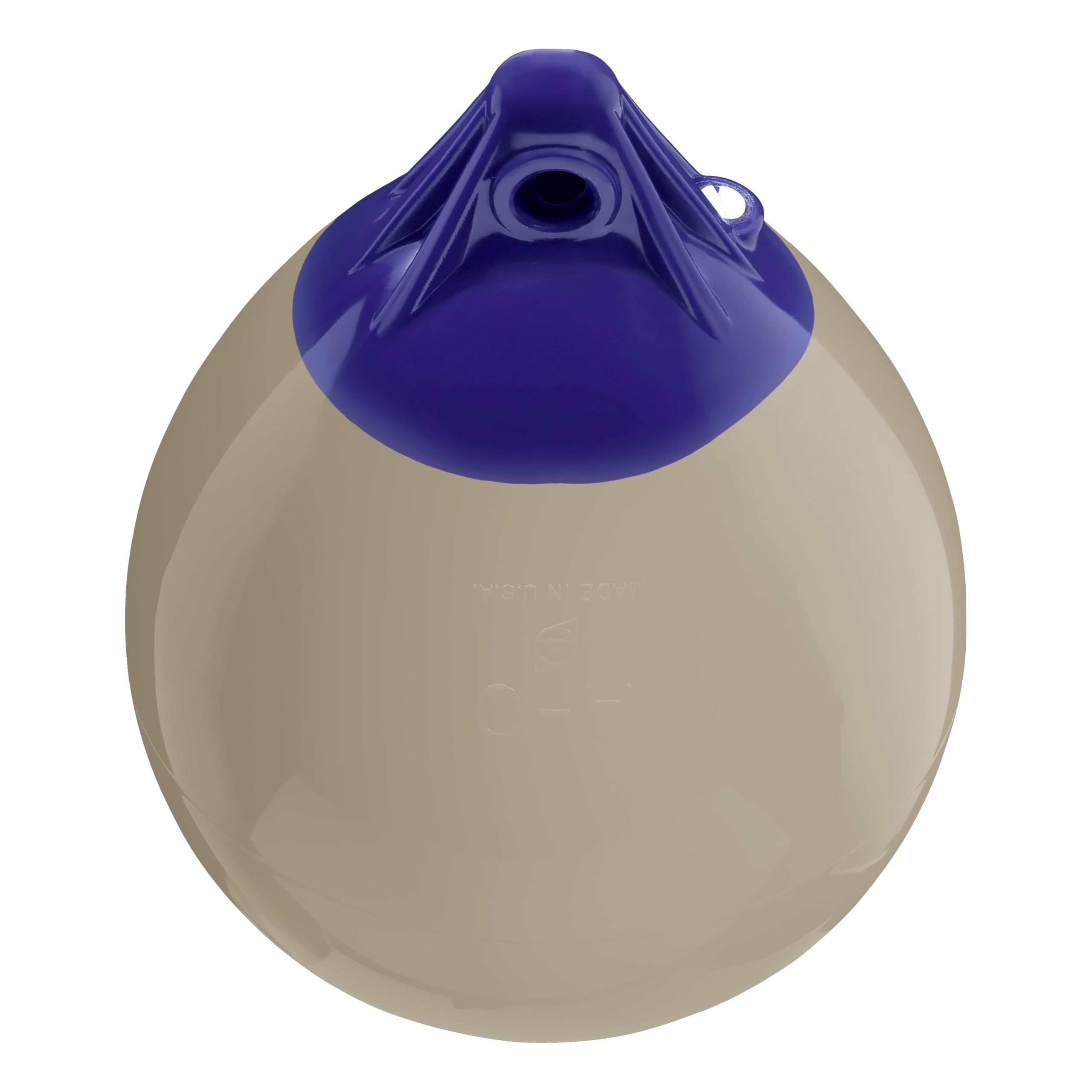 A-0 Polyform Standard Blue Ropehold Buoy - Sand