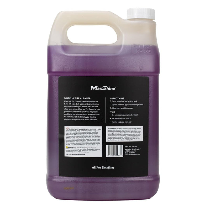 1 Gallon MaxShine Tire & Wheel Cleaner