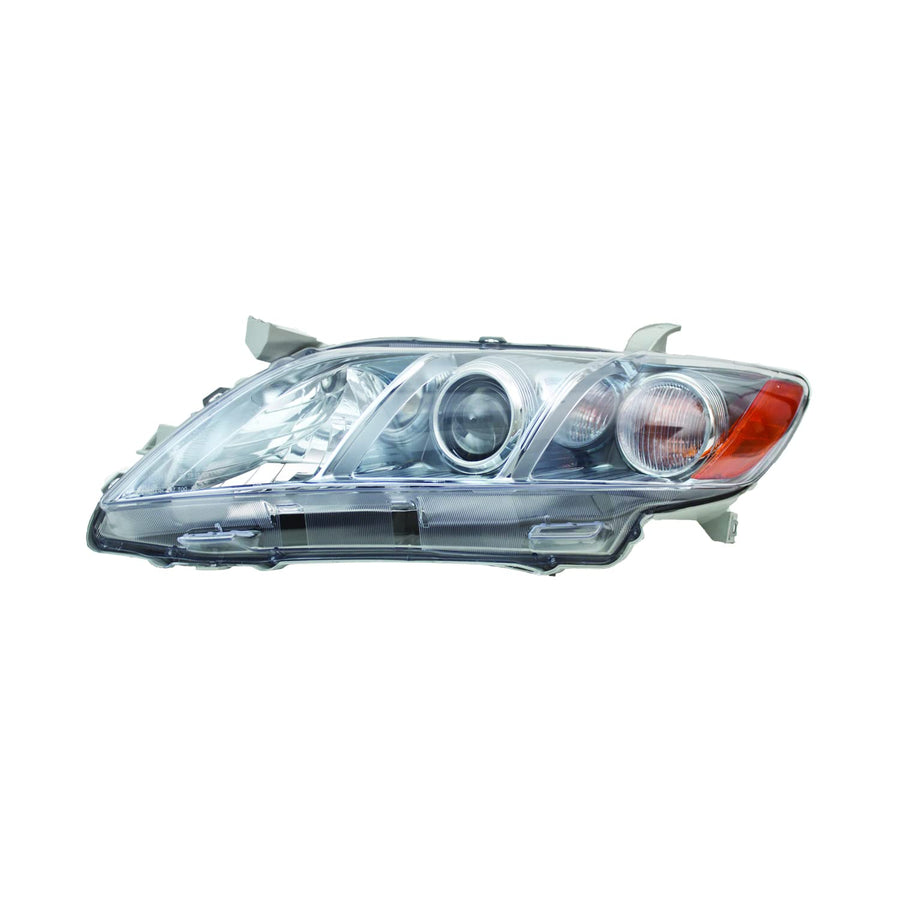 Left TYC Headlight Assembly Compatible with 2007-2009 Toyota Camry