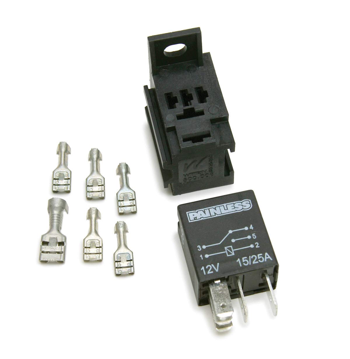 Micro Relay Painless Performance 80136 with Base & Terminals