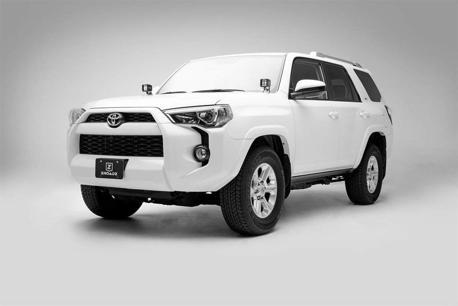 ZROADZ Hood Hinge LED Kit 2014-2019 Toyota 4Runner, Incl. (2) 3 Inch LED Pod Lights - PN #Z369491-KIT2