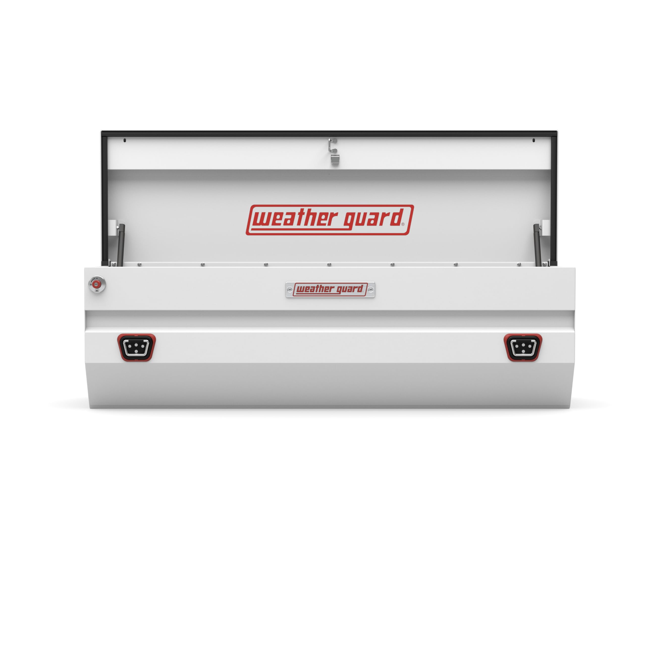 Steel Weather Guard All-Purpose Truck Tool Chest 635-3-04, Fits Full Size Trucks, 10.0 cu ft Storage Capacity (White)