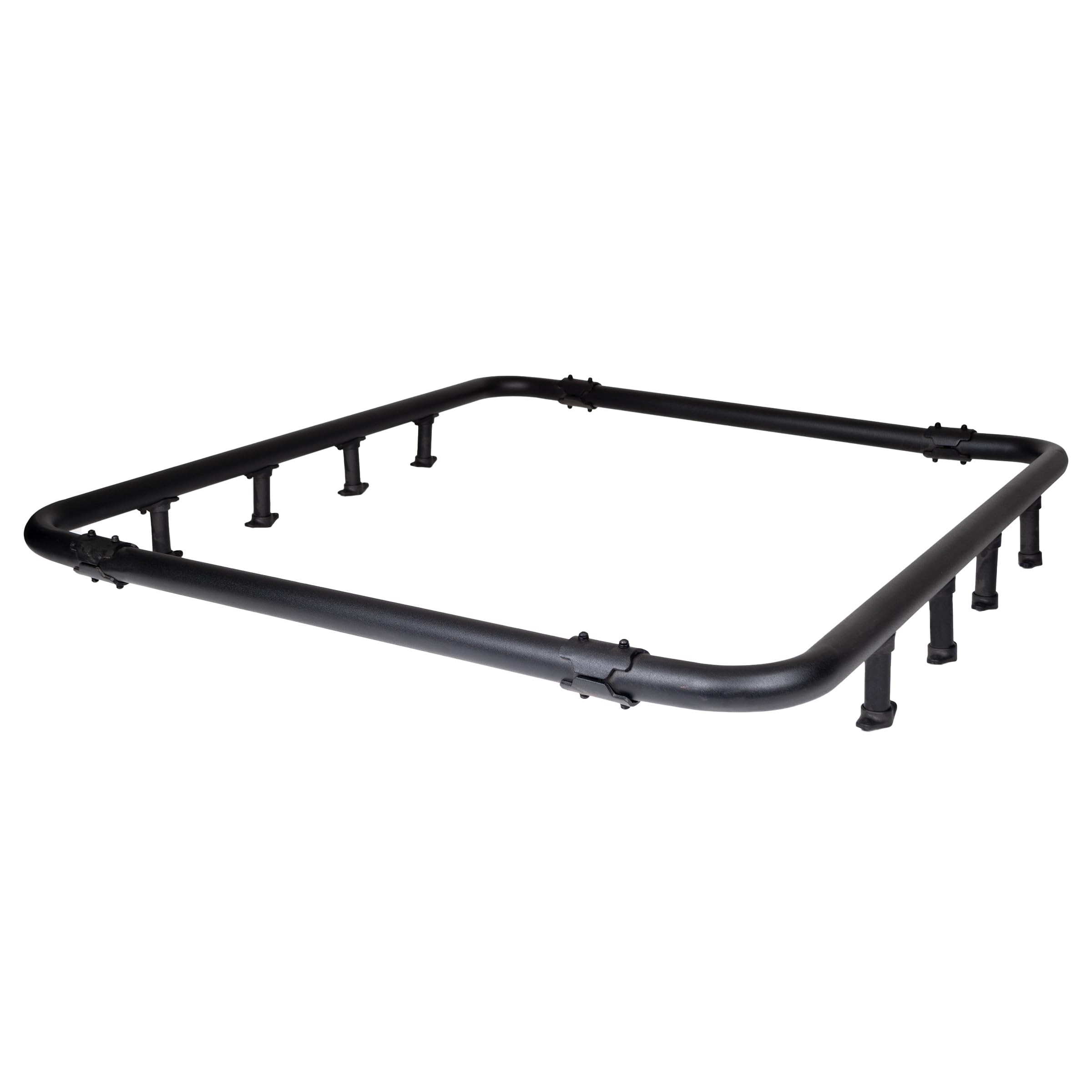 Go Rhino Quad-Rail Kit SRM500 | Aluminum, Textured Black | 5935053T | Fits Go Rhino 55" SRM500 Roof Racks