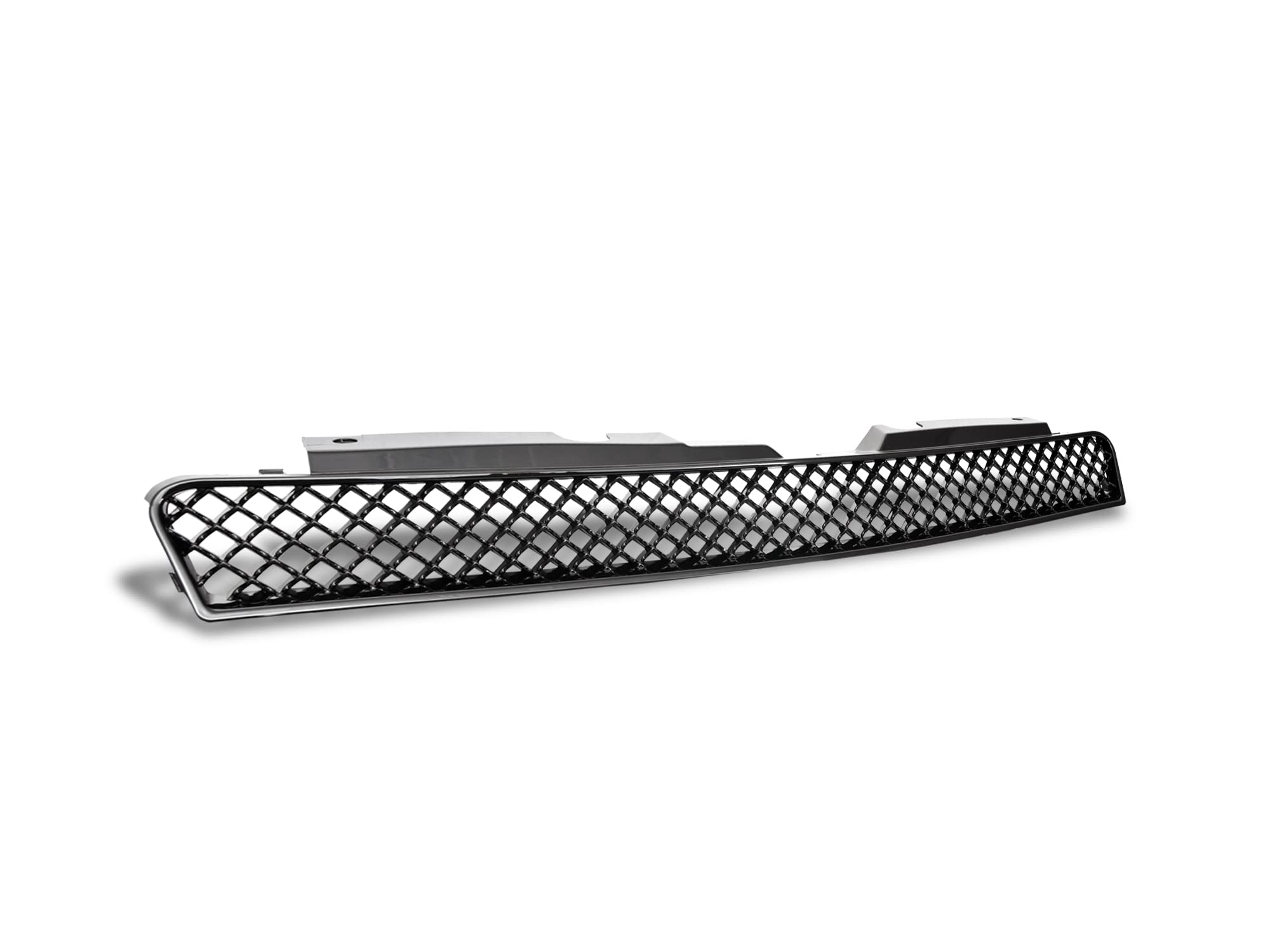 7147102 Armordillo USA Mesh Front Hood Grille - Gloss Black Fits 2006-2013 Chevy Impala