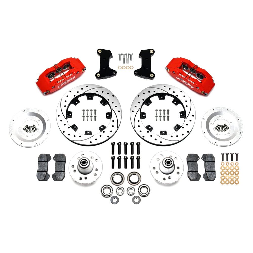 Wilwood 12.19 Drilled Front Disc Brake Kit 74-78 Mustang