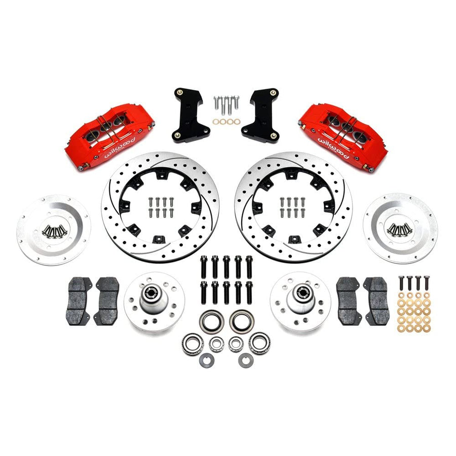 Wilwood 12.19 Drilled Front Disc Brake Kit 74-78 Mustang