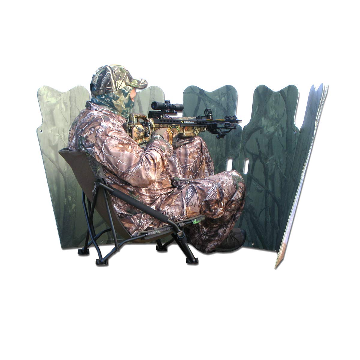 Summit Outdoors Phantom GhostBlind Hunting Ground Blind 6-Panel Mirror Hunting Blind