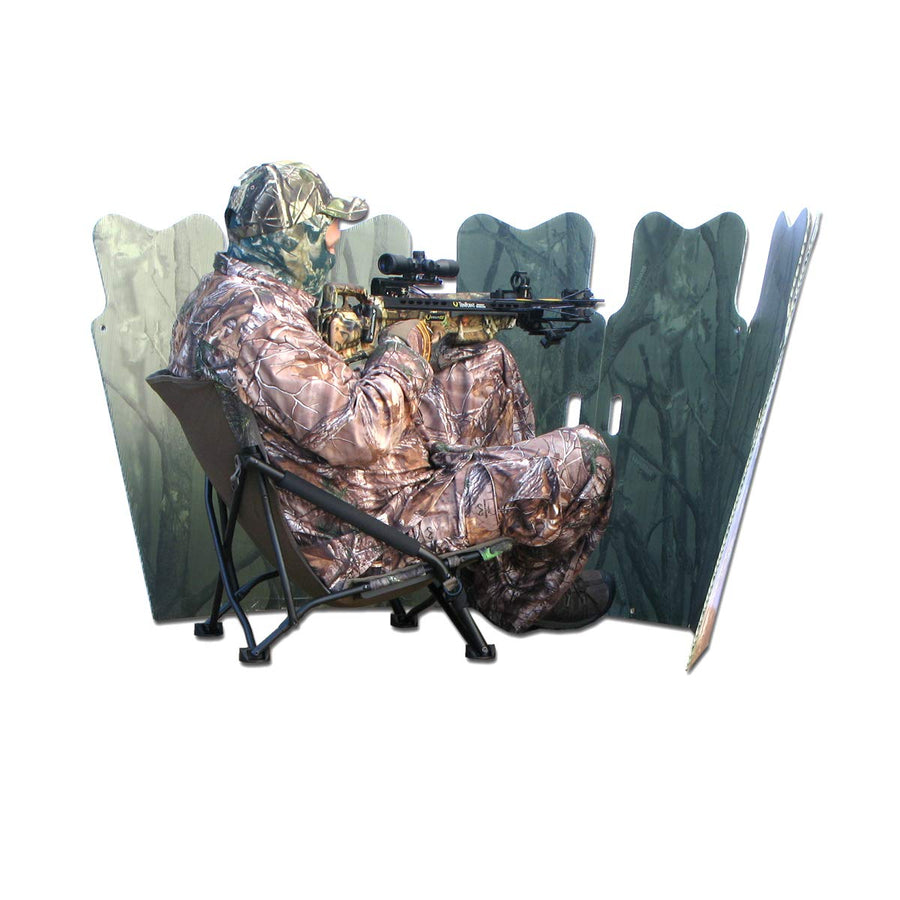Summit Outdoors Phantom GhostBlind Hunting Ground Blind 6-Panel Mirror Hunting Blind
