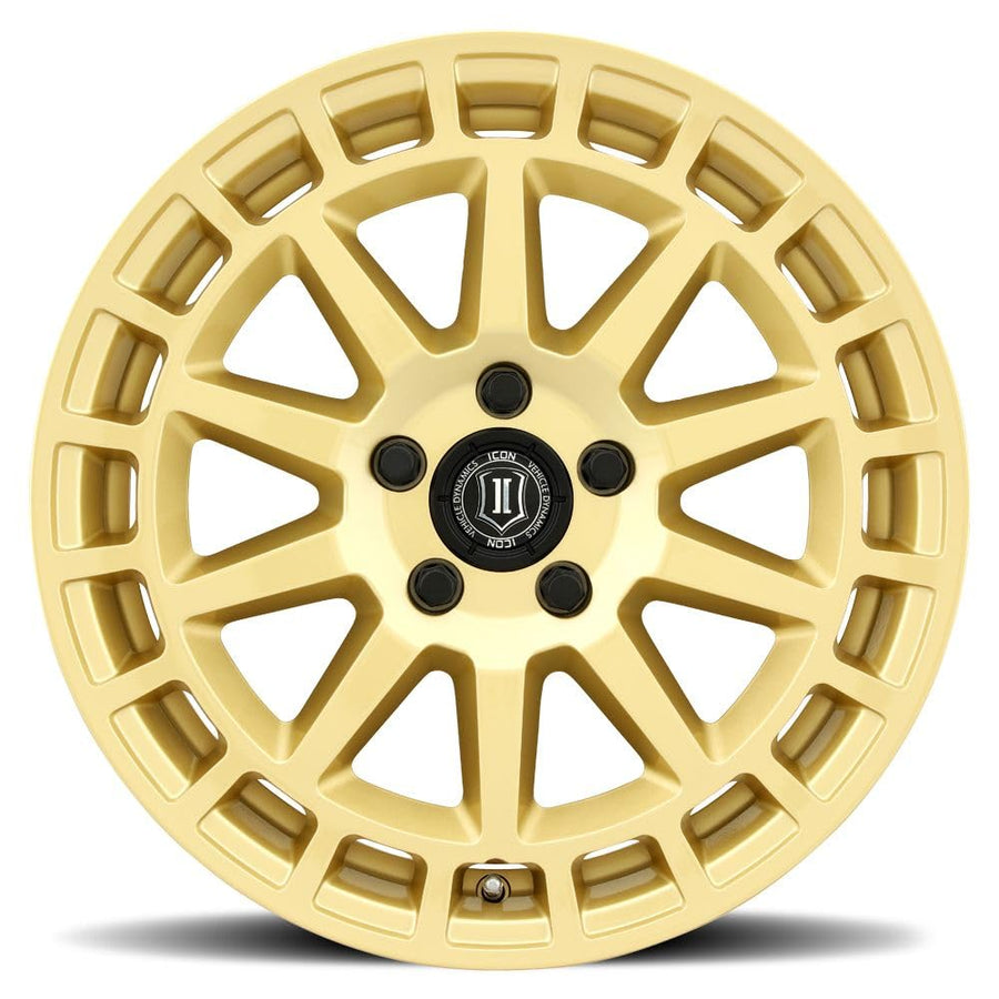 ICON Journey Alloys, Gloss Gold, 17 x 8/5 x 100, 38mm Offset, 6" BS, 7117805060GG