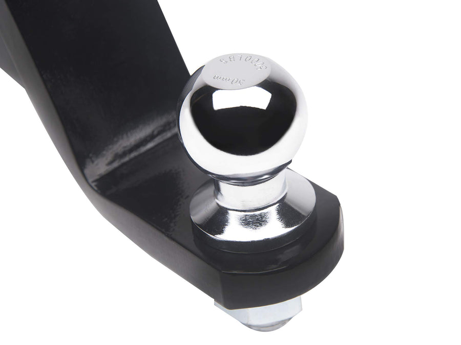 2.75" Drop Down Armordillo Loaded Ball Mount Trailer Tow Hitch with 2" Receiver Tube Universal Fit - Black