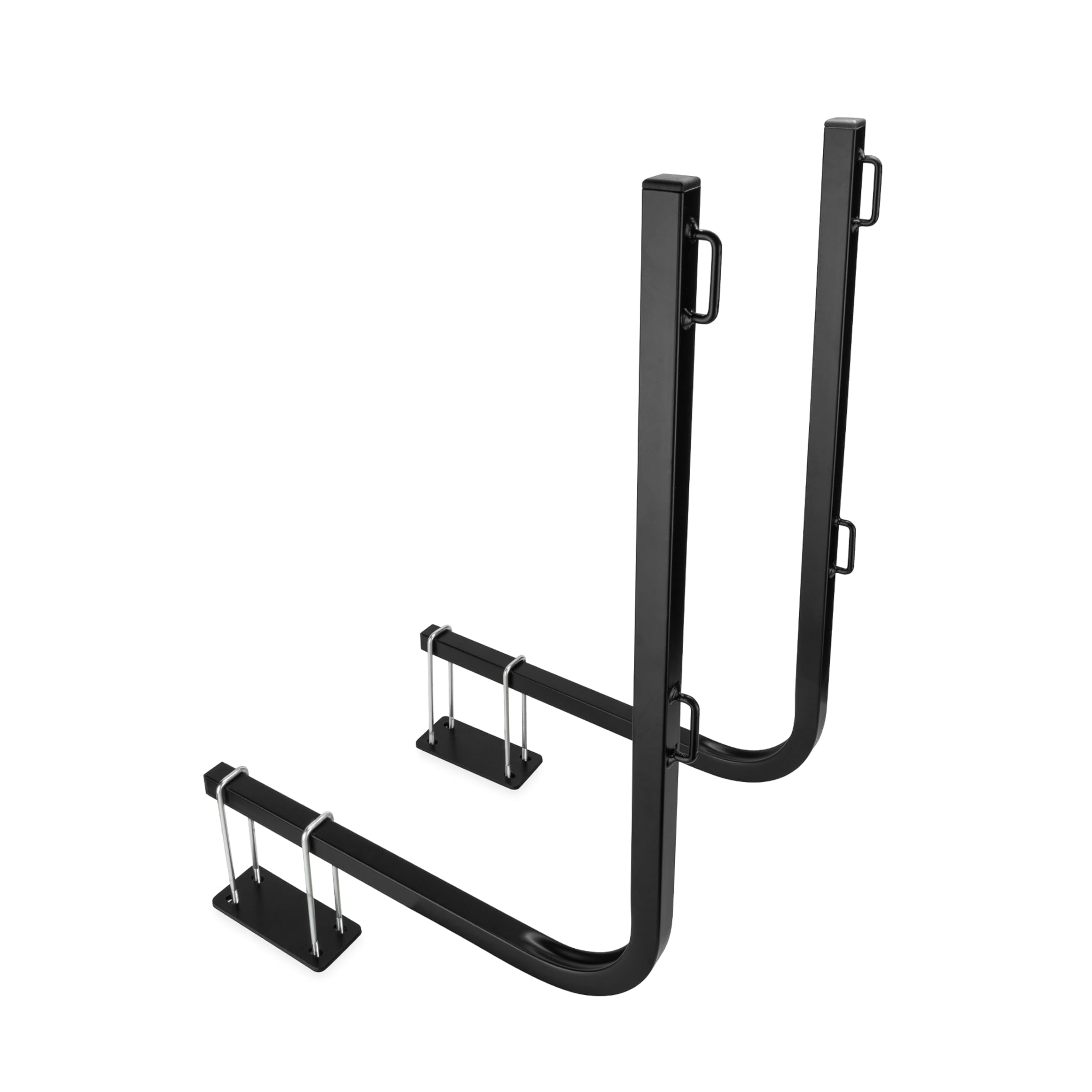 Rhino Camco RV Bumper Mount Tote Tank Holder - Features a Powder-Coated Steel Construction, Heavy-Duty Straps, and Fits Both 4-inch and 4-1/2-inch Bumpers (39010)