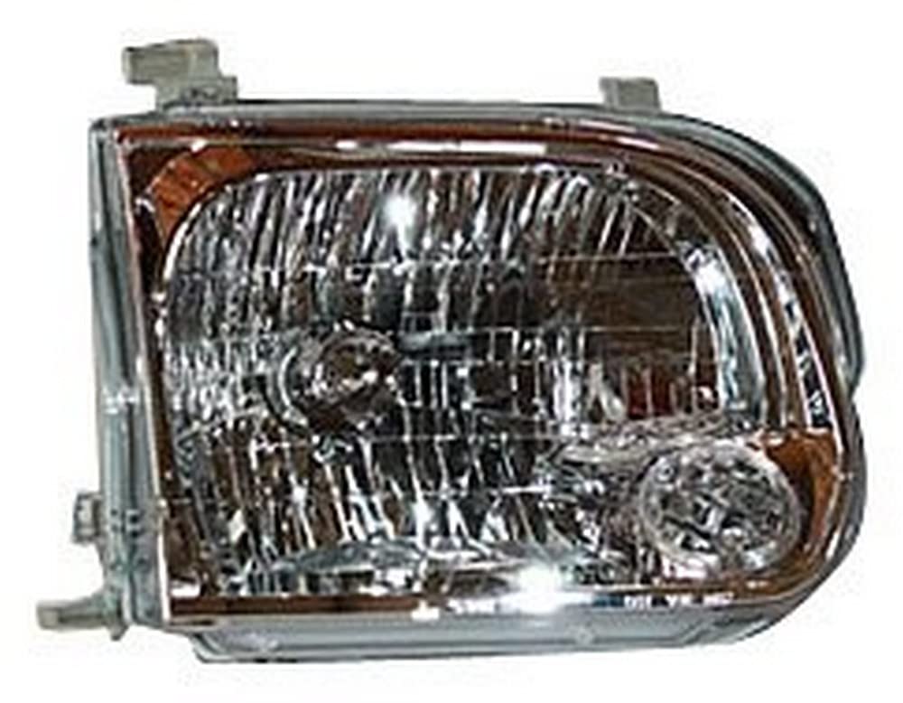 Right TYC Headlight Assembly Compatible with 2005-2006 Toyota Tundra