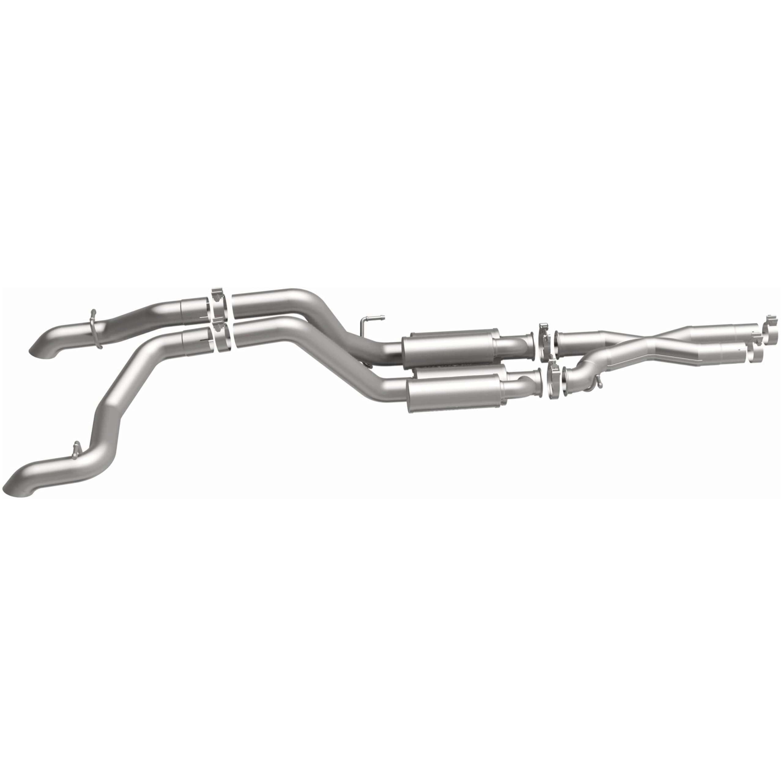 Cat-Back MagnaFlow Performance Exhaust System 19582: Rock Crawler Series, For 2021-2025 Jeep Wrangler Unlimited Rubicon 392, V8 6.4L