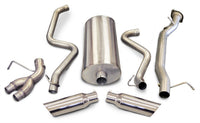 dB Performance CORSA 24897 Polished Split Side Exit Catback Exhaust System with 4" Slash Cut Tip