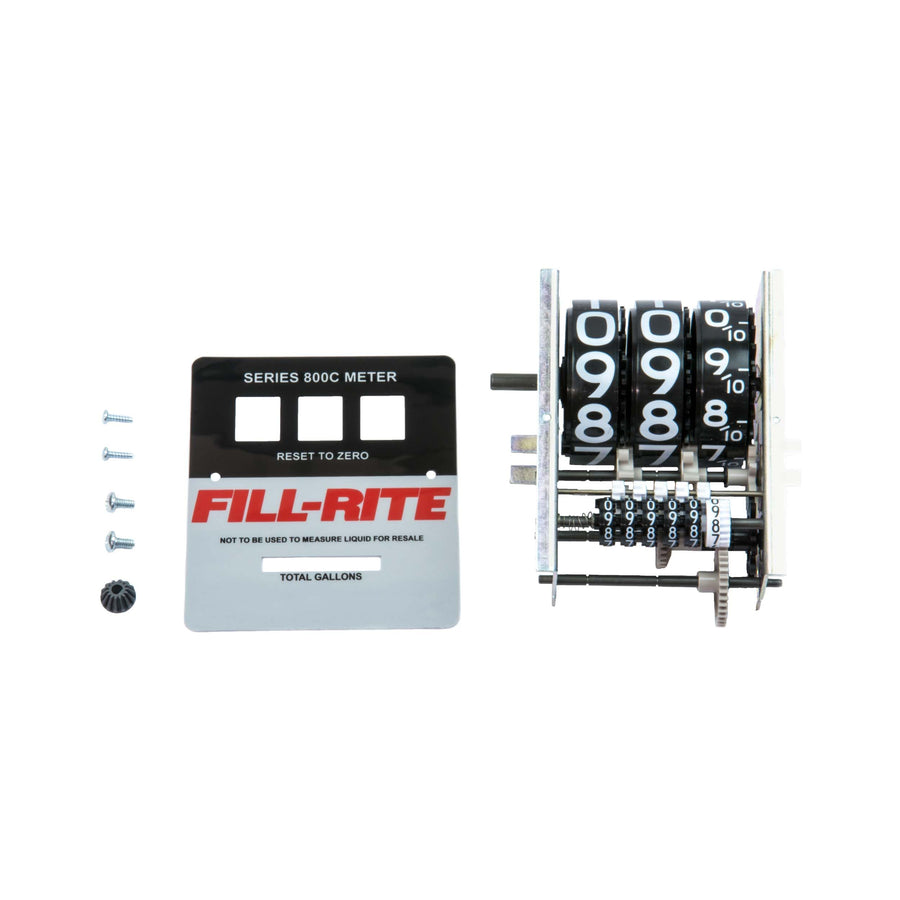 KIT800GR Fill-Rite Kit, 800 Series Gallon Register & Faceplate