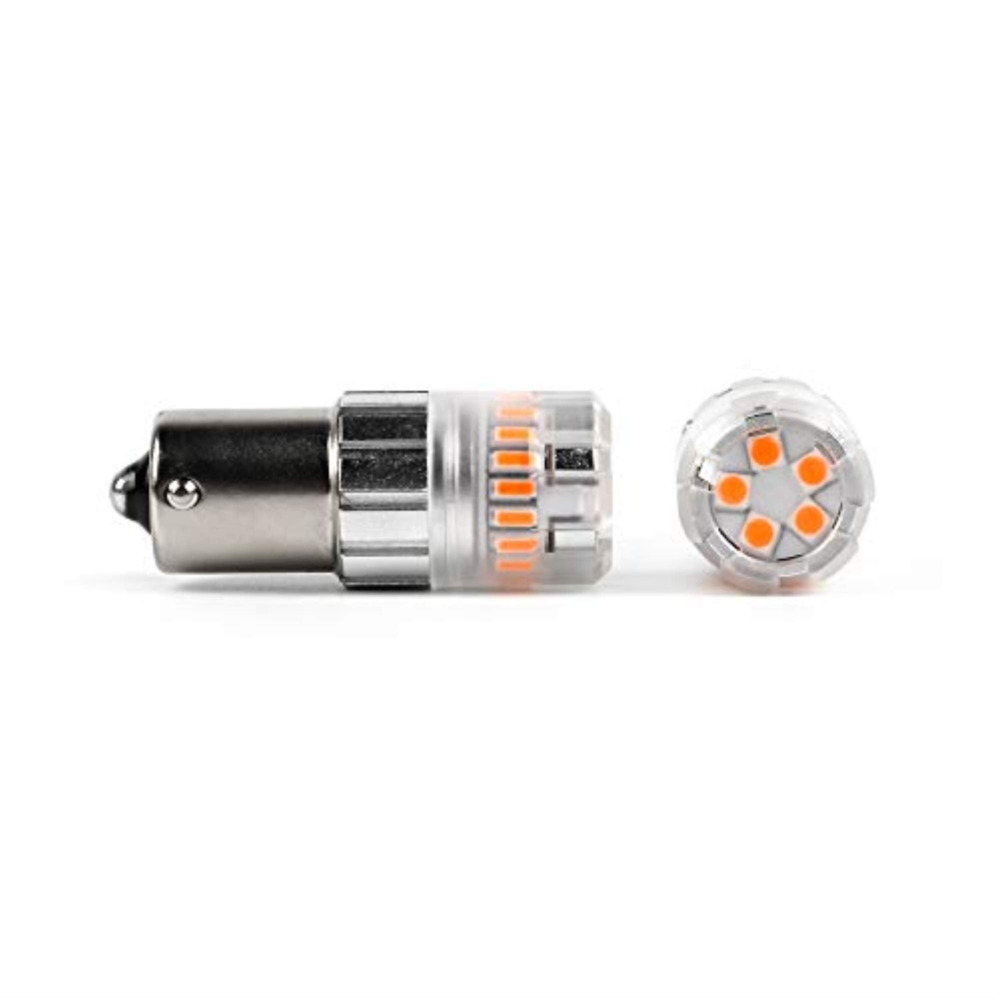 Arc Lighting 1156 Amber 3116A Super Bright 360degree diffused lens