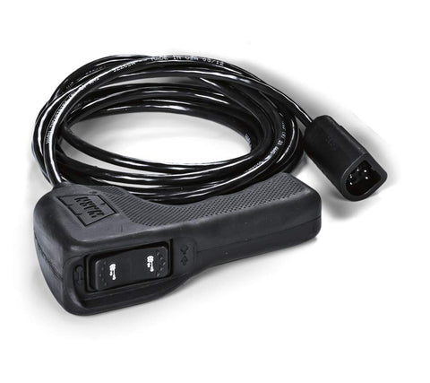Hand Held WARN 83665 Plug-In Truck Winch Remote Controller with Ergonomic Grip and 12' Connector Cable