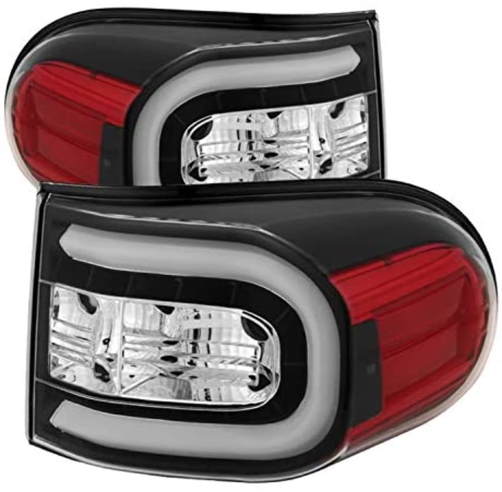 LED Tail Lights Spyder Auto 5079442 Black/Clear