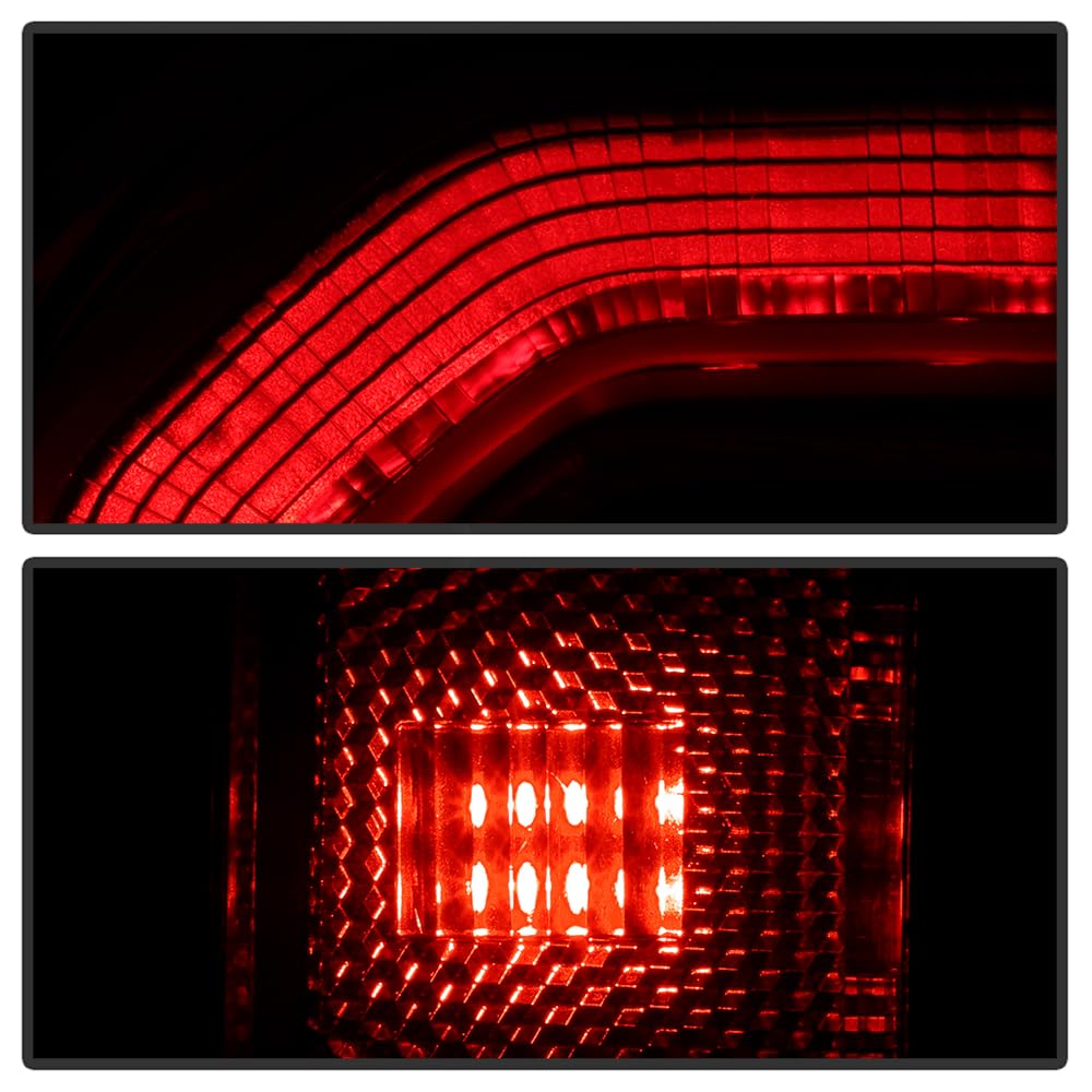 GMC Sierra 1500 Denali 16-18 SLT (Halogen Backup Light) LED Tail Light - Spyder OE Left