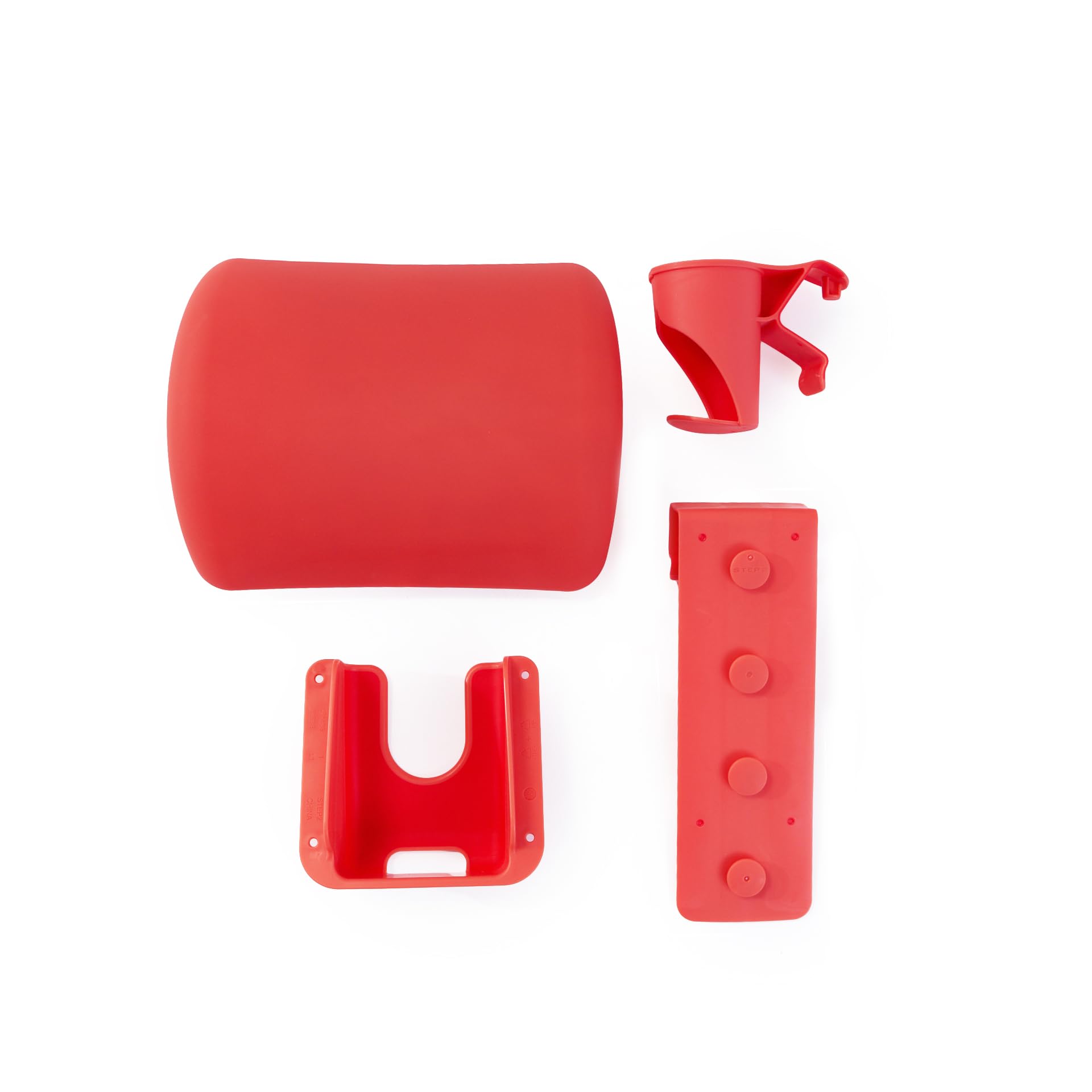 Step2 Pool Accessories Set Mondello – Compatible with Mondello Lounger and Mondello Chair Waterproof Pool & Patio Furniture - Lounger Pillow, Adaptable Cup Holder, and Phone Holder, Living Coral