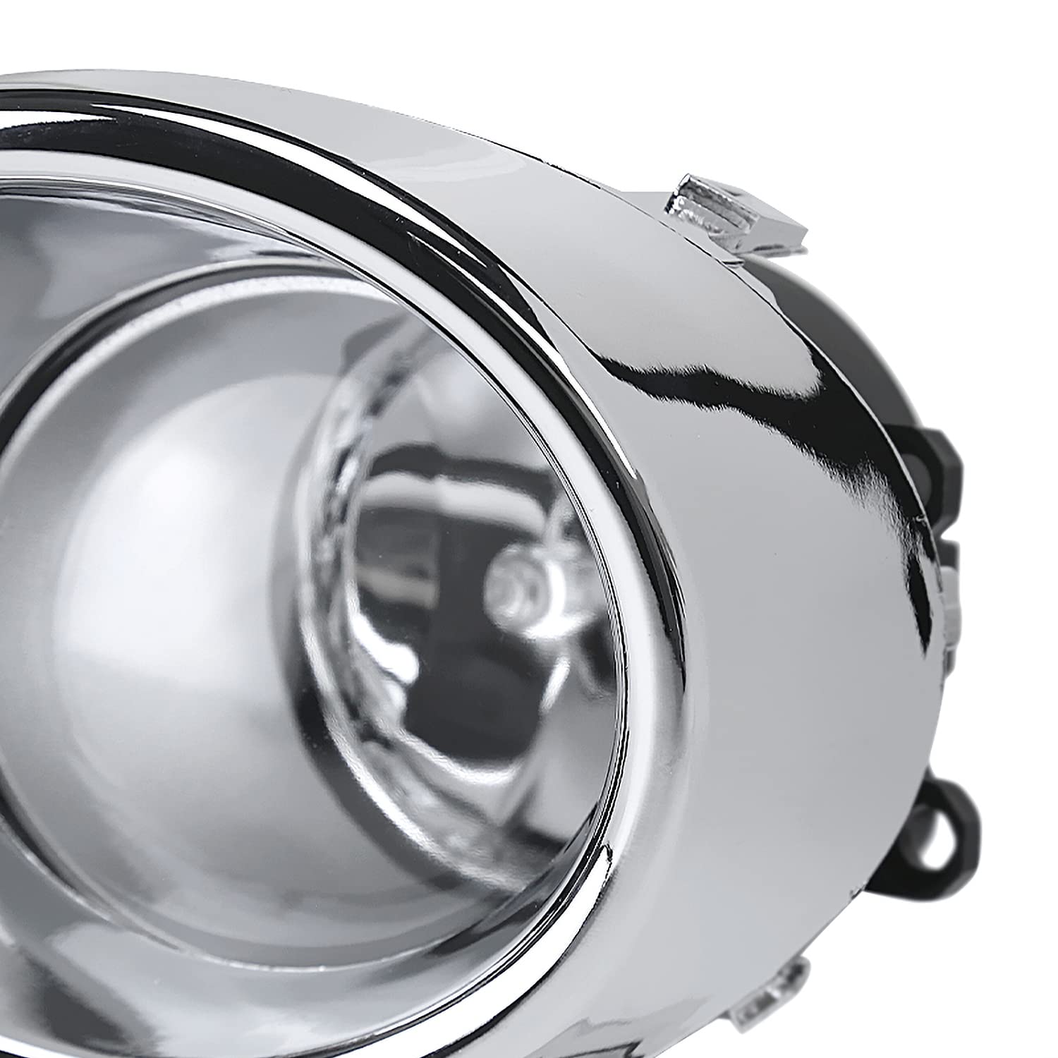 Fog Lights Spec-D Tuning Clear Lens + H11 Bulbs + Switch Included Compatible with Toyota Highlander 2008-2011 L+R Pair Assembly