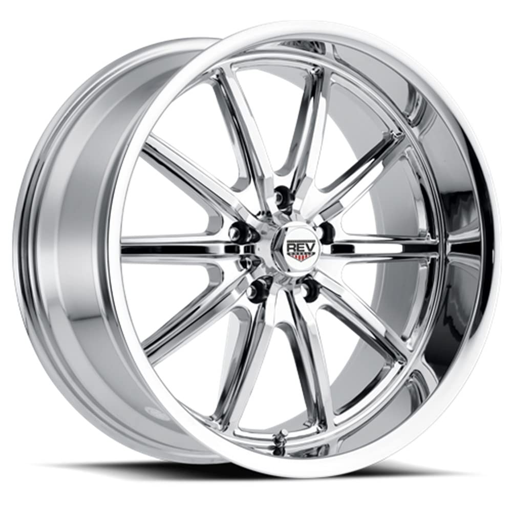 110 Series REV Wheels 110C-7706500 - 17x7-4 bs - 5x4.5/5x114.3 - Chrome