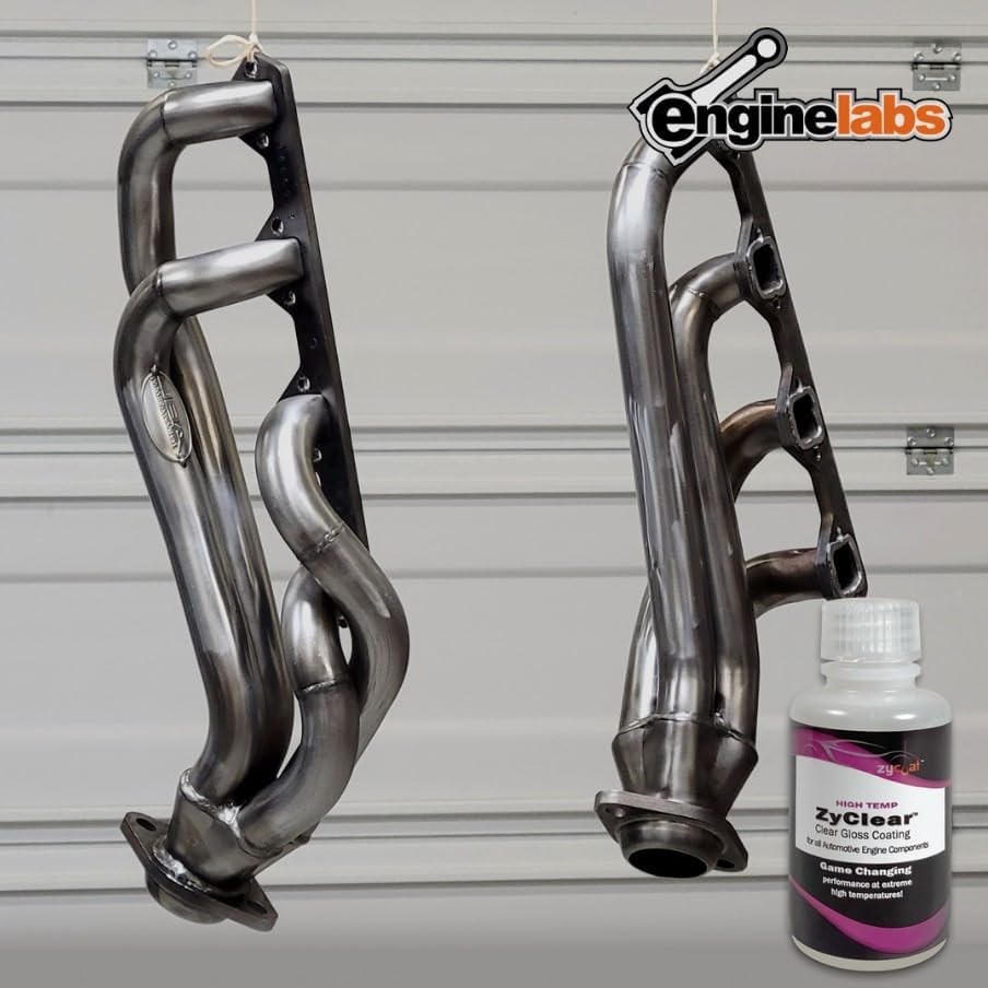 ZyClear ZyCoat 15004 High Temperature Coating - Clear Coat High Gloss, 4 Ounce